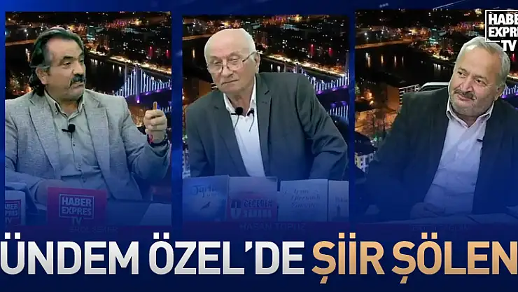 Gündem Özel'de Şiir Şöleni!
