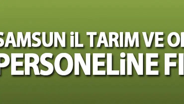 Samsun İl Tarım ve Orman Müdürlüğü personeline fındık eğitimi