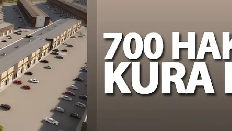 700 hak sahibinin kura heyecanı