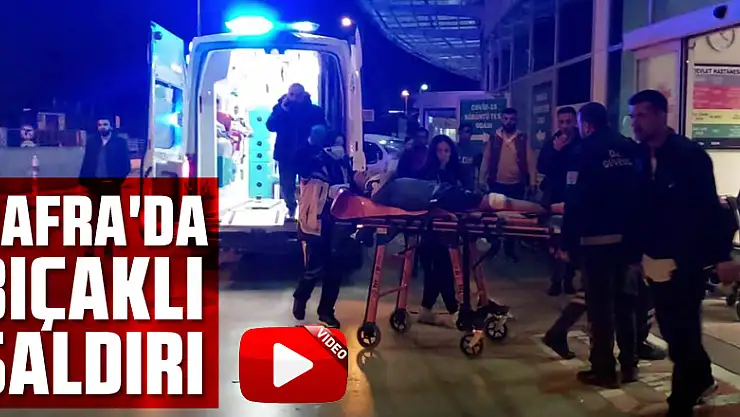 Bafra'da bıçaklı saldırıya uğrayan kişi yaralandı