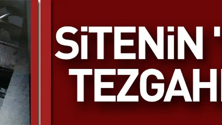 Sitenin 'musalla tezgahı' çalındı