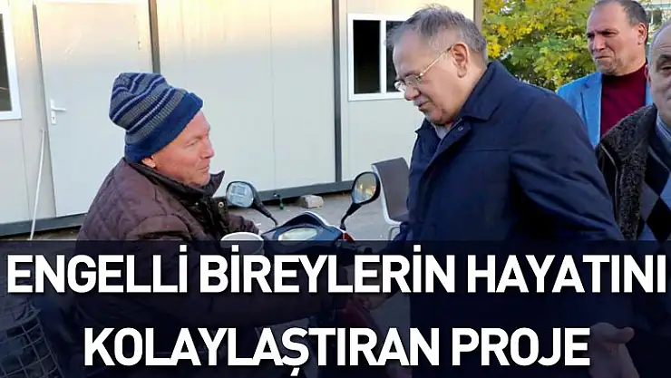 Samsun'da engelli bireylerin hayatını kolaylaştıran proje