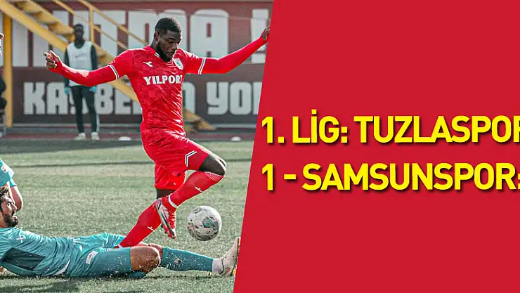 Spor Toto 1. Lig: Tuzlaspor: 1 - Samsunspor: 2