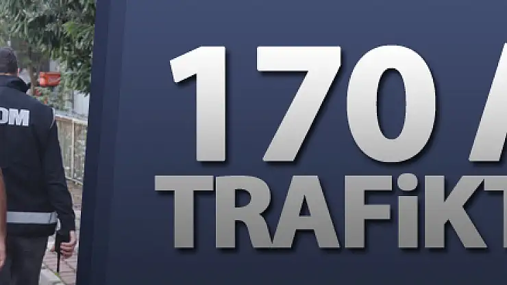 Samsun'da 3 günlük uygulamalarda 170 araç trafikten men edildi