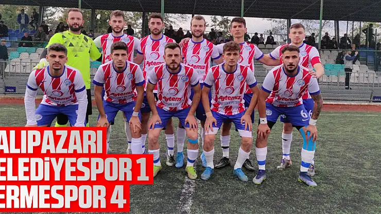 Salıpazarı Belediyespor 1 -Termespor 4