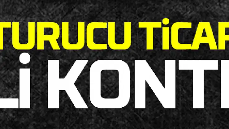 Uyuşturucu ticaretine adli kontrol