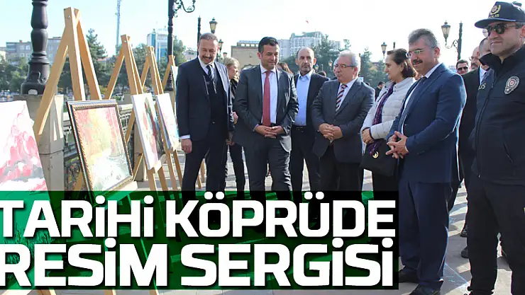 Tarihi Köprüde Resim Sergisi