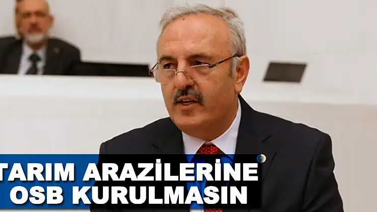 Yaşar, Tarım arazilerine OSB kurulmasın