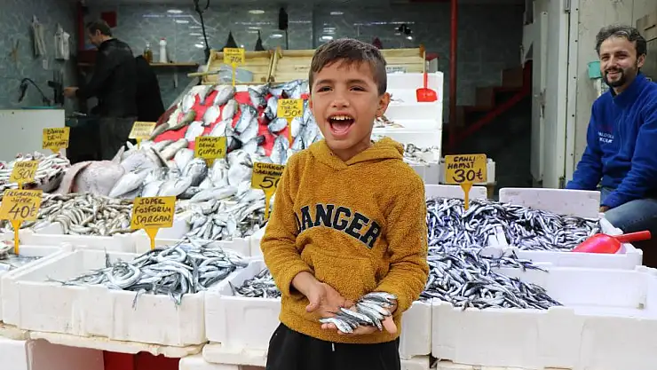 Havalar soğudu, balığa ilgi arttı