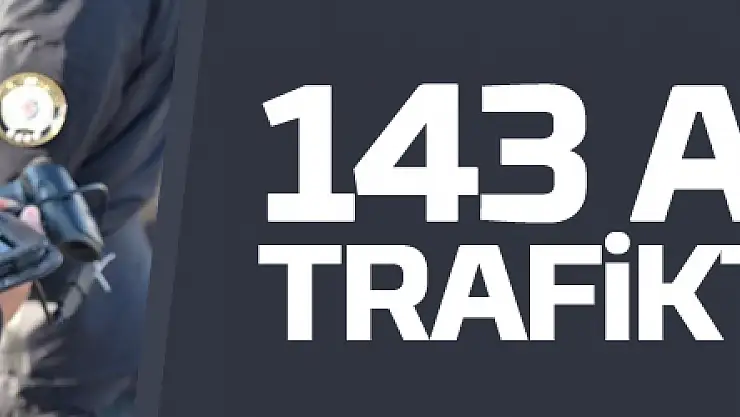 Samsun'da 2 bin 275 araç ve sürücüye ceza, 143 araca trafikten men