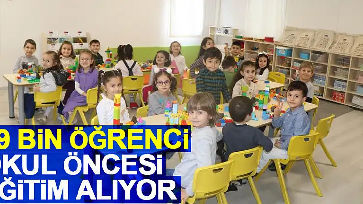 Samsun'da 29 bin öğrenci okul öncesi eğitim alıyor