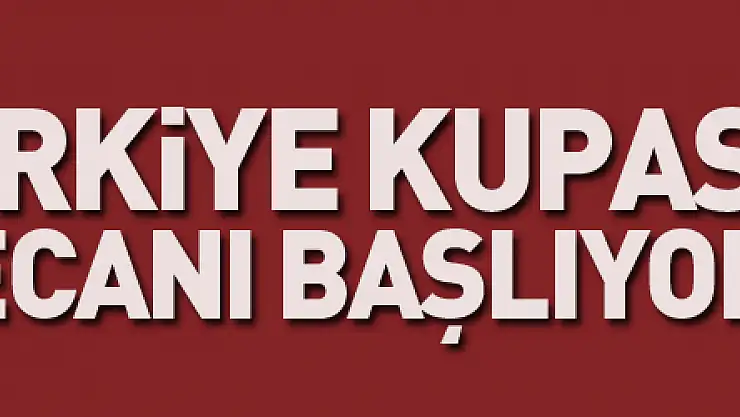 Ziraat Türkiye Kupası 5. Tur heyecanı başlıyor