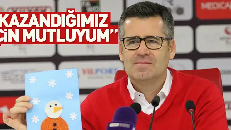 Hüseyin Eroğlu: 'Kazandığımız için mutluyum'