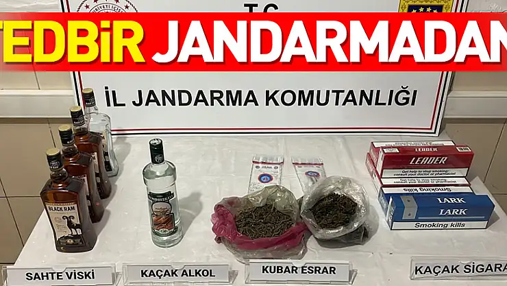 Yeni yıl öncesi tedbirler Jandarmadan