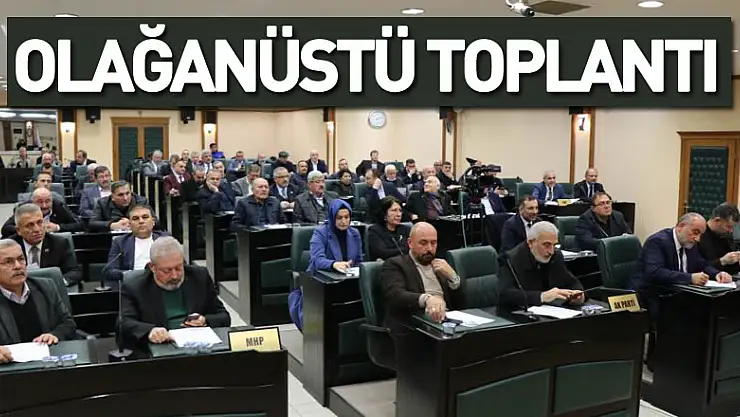 Samsun meclisi olağanüstü toplandı