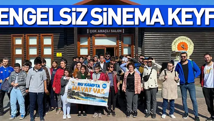Samsun'da engelsiz sinema keyfi