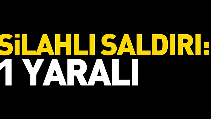 Samsun'da silahlı saldırı: 1 yaralı