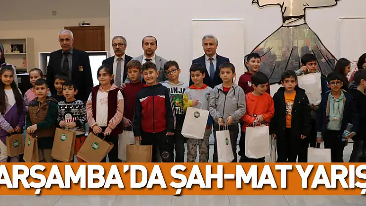 ÇARŞAMBA'DA ŞAH-MAT YARIŞI!