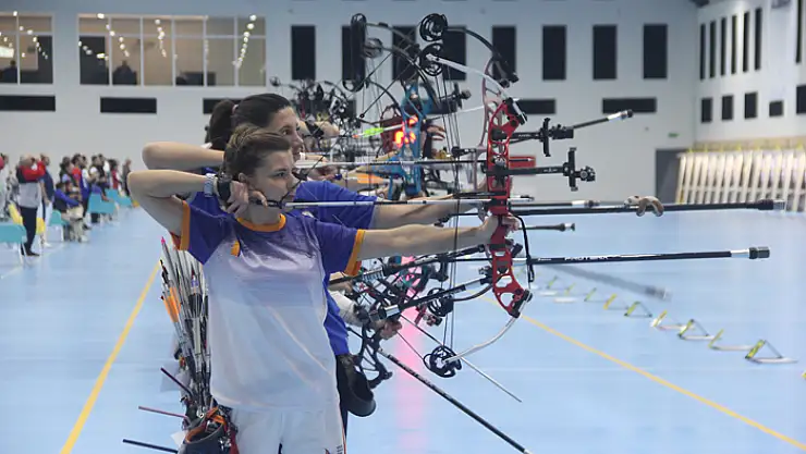 Okçuluk Salon Milli Takım Seçme Yarışması Samsun'da sona erdi