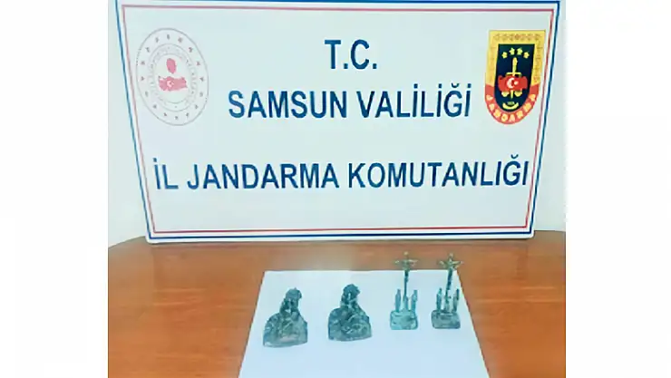 Samsun 'da tarihi eser ele geçirildi