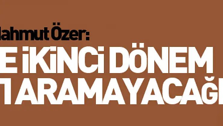 Bakan Özer: '10 ilimizde ikinci dönem tüm sınıf ve kademelerde devam şartı aramayacağız'