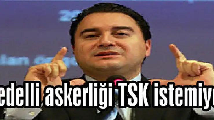 Bedelli askerliği TSK istemiyor