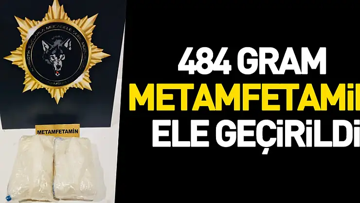 Samsun'da 484 gram metamfetamin ele geçirildi