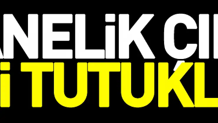 cephanelik çıkmıştı, 1 kişi tutuklandı