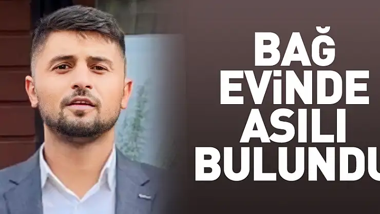 Bağ evinde asılı bulundu