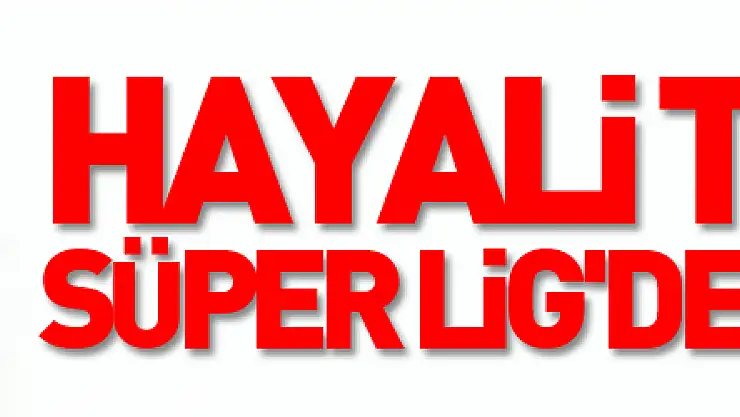 hayali tekrar Süper Lig'de oynamak