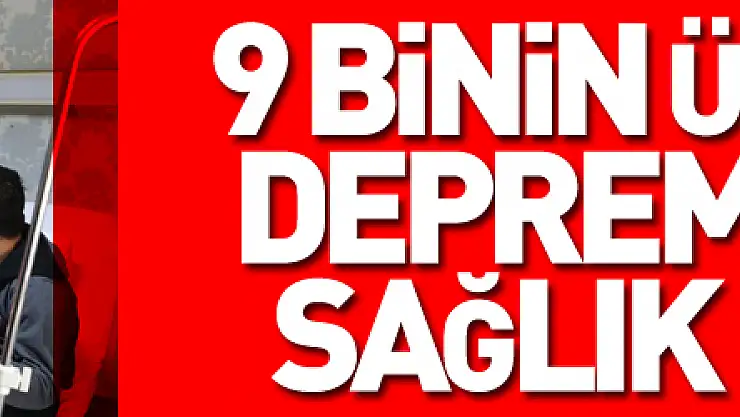 Samsun'da 9 binin üzerinde depremzedeye sağlık hizmeti