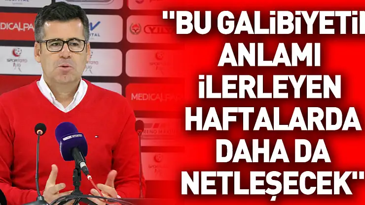 Hüseyin Eroğlu: 'Bu galibiyetin anlamı ilerleyen haftalarda daha da netleşecek'
