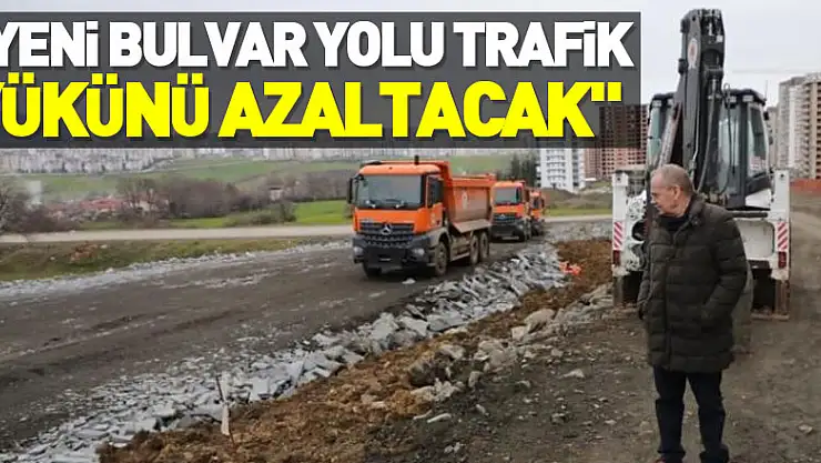 Başkan Demir: 'Yeni bulvar yolu trafik yükünü azaltacak'