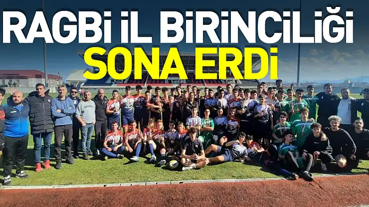 Samsun'da Ragbi İl Birinciliği sona erdi