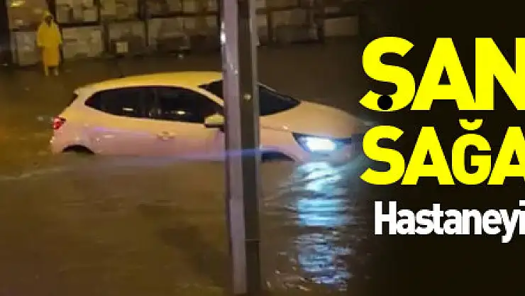 Şanlıurfa'yı sağanak vurdu! Hastaneyi su bastı, okullar tatil edildi...