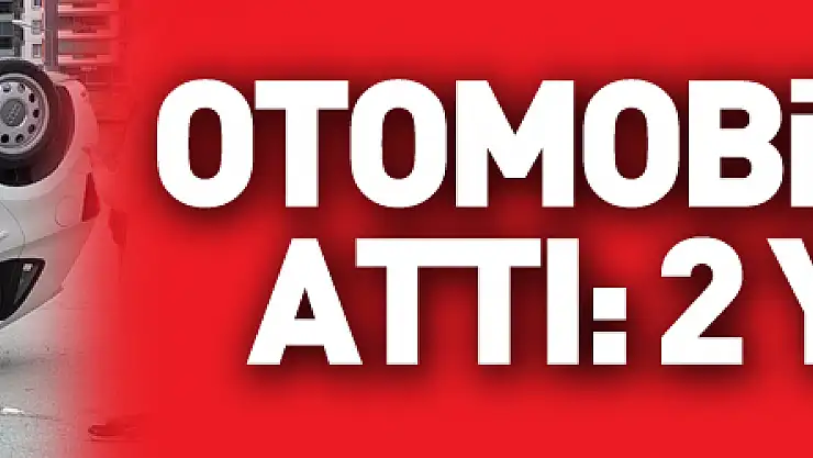 Samsun'da otomobil takla attı: 2 yaralı