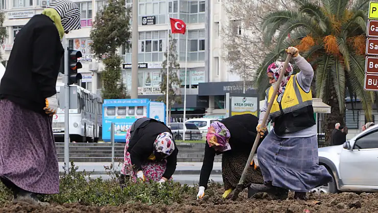 Samsun'un refüjleri kadınların elinde güzelleşiyor