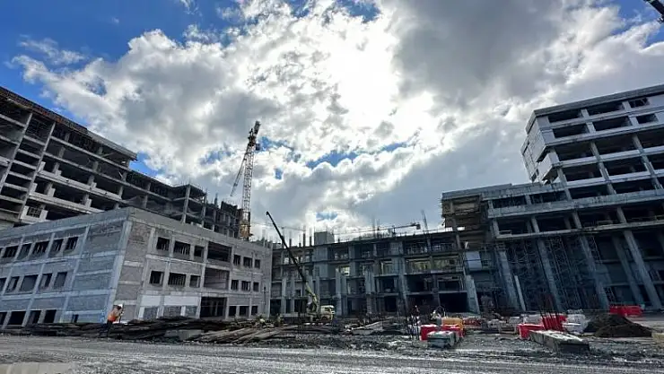 Ordu Şehir Hastanesi yükseliyor !