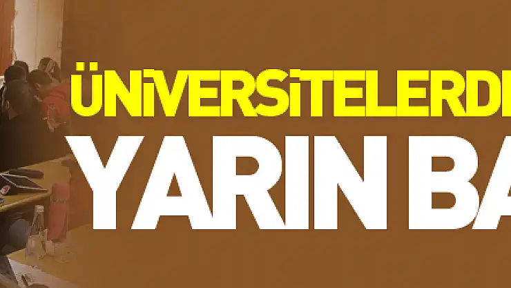 Üniversitelerde 'hibrit eğitim' yarın başlıyor