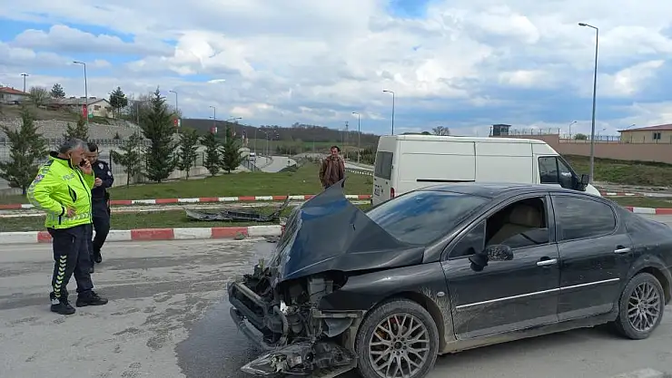 Samsun'da trafik kazası: 2 yaralı