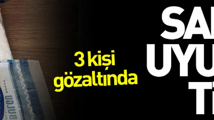 Samsun'da uyuşturucu ticareti: 3 gözaltı