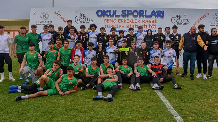 Genç Erkekler Ragbi Türkiye Birinciliği, Kastamonu'da sona erdi