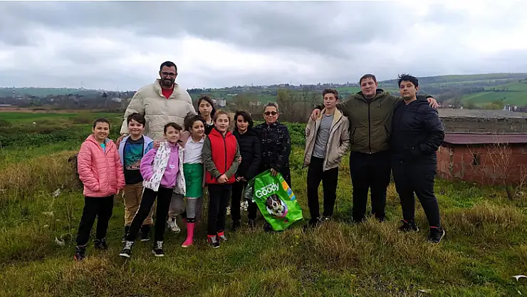 Bafra'da sokak hayvanları unutulmadı