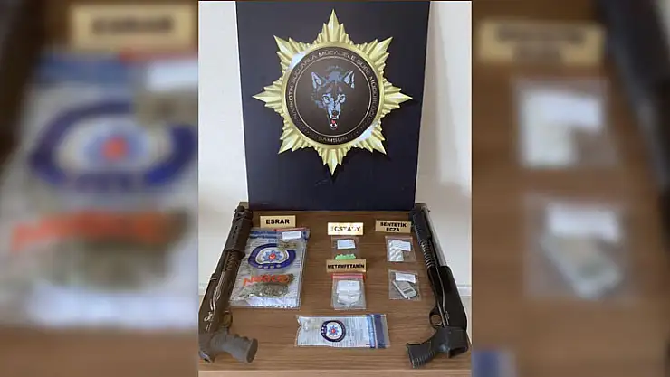 Evinde uyuşturucu ele geçen şahıs gözaltına alındı