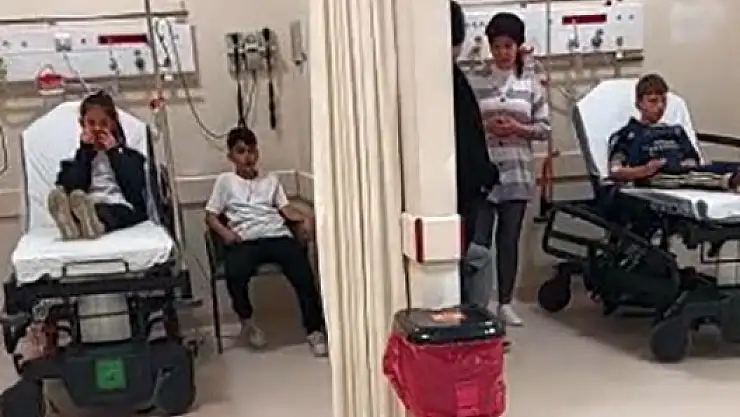 Öğrenciler 23 Nisan provasında fenalık geçirdi