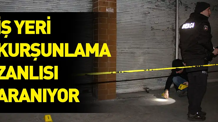 Çarşamba'da iş yerini kurşunlayan zanlının yakalanmasına çalışılıyor