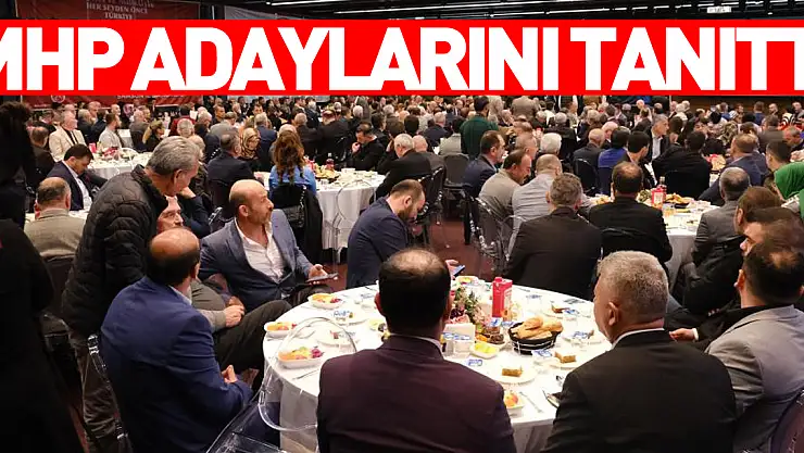MHP Samsun milletvekili adaylarını tanıttı