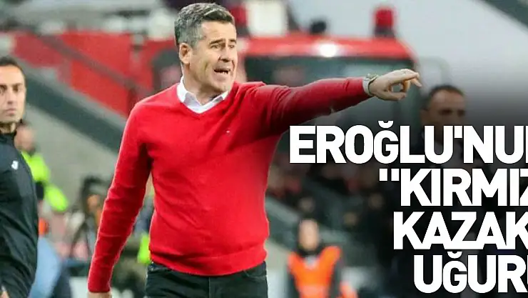 Samsunspor Teknik Direktörü Eroğlu'nun 'kırmızı kazak' uğuru
