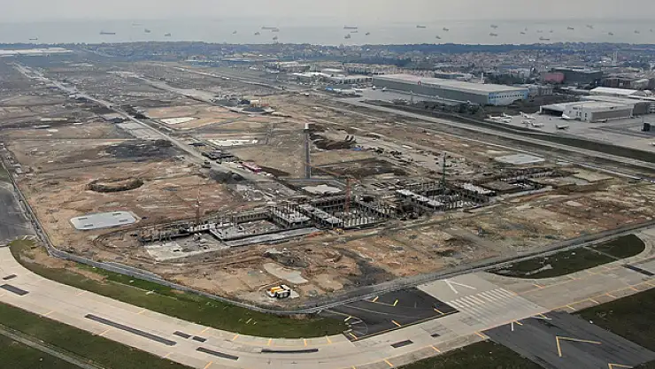 Atatürk Havalimanı Millet Bahçesi'ndeki çalışmalar havadan görüntülendi: Alan binlerce ağaçla kaplandı