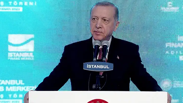 Cumhurbaşkanı Erdoğan: 'Bu merkez İstanbul'da yeni bir finansal ekosistem oluşturacaktır'